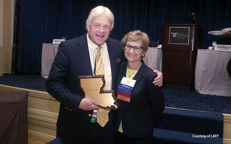 Drs. James Campbell and Mary Coleman